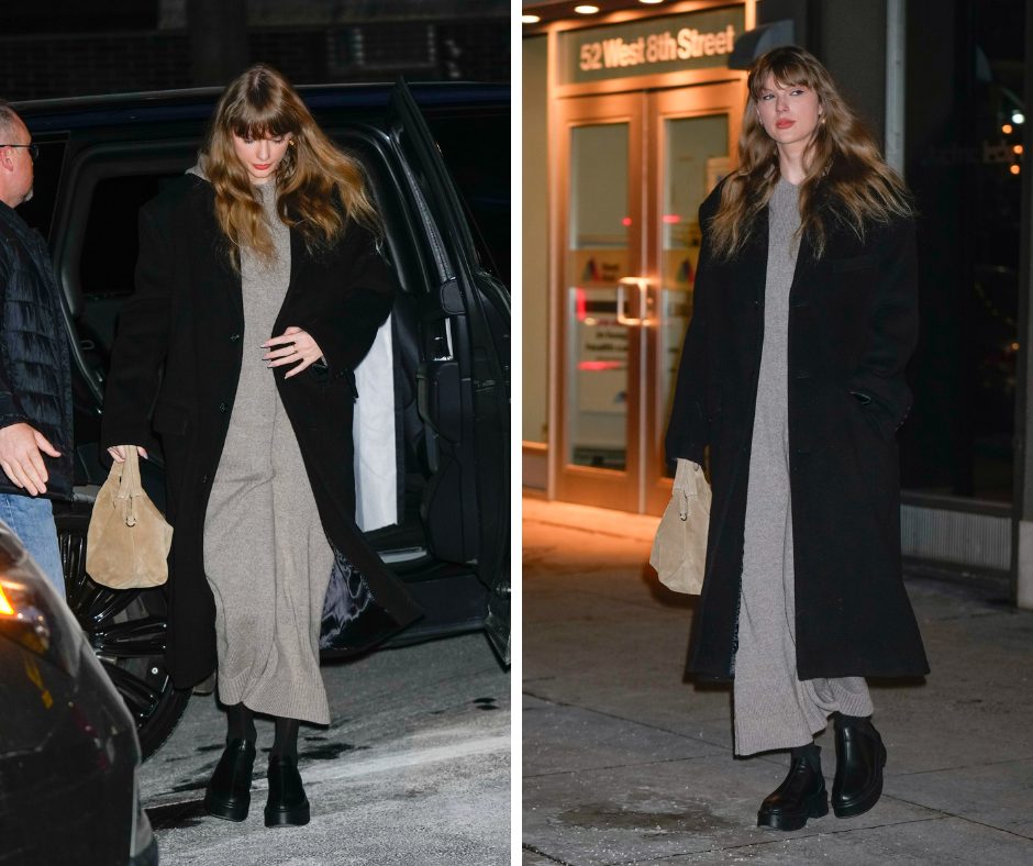 Taylor Swift braved New York City’s frigid weather Thursday night as ...